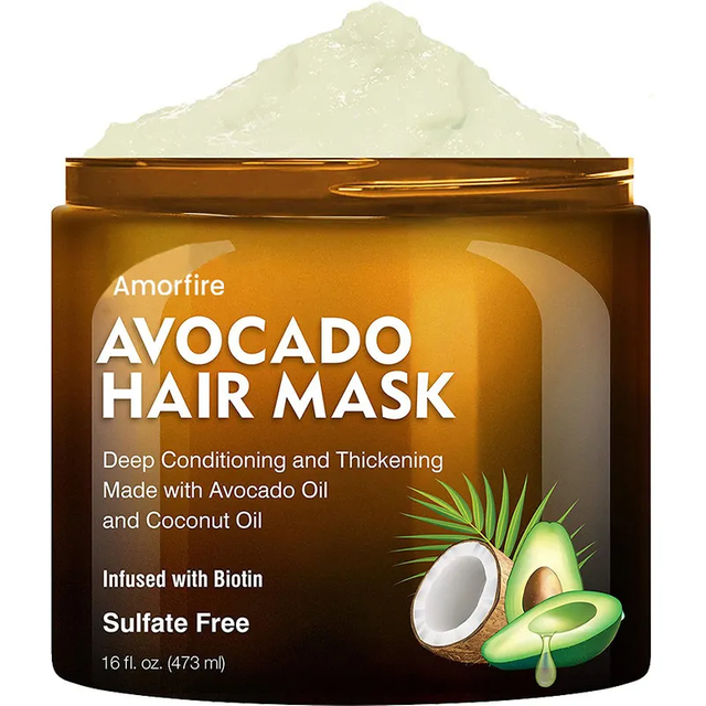 Маска для волос с эфирным маслом авакадо