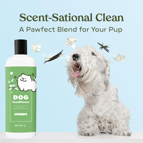 Hunde Shampoo & Conditioner Set mit Vanille- und Jasmine -Duft