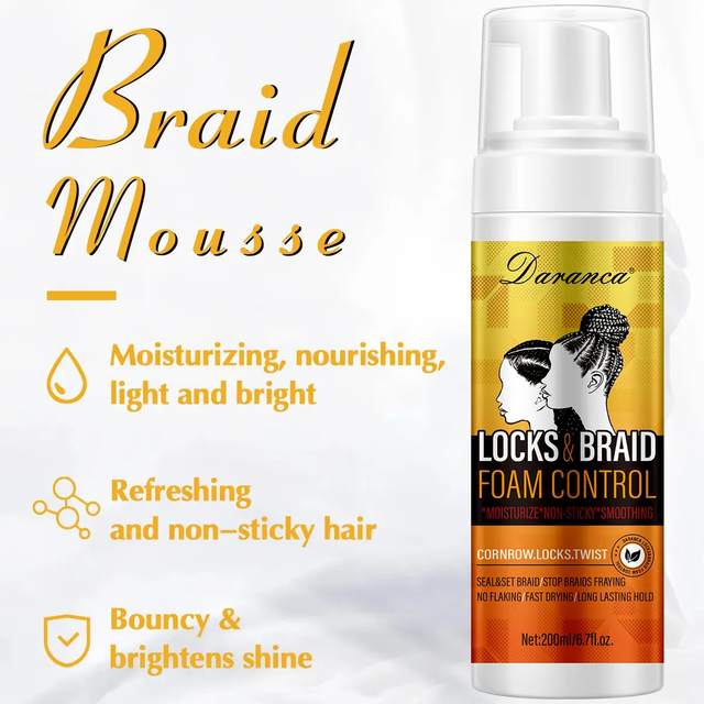 Mousse tạo kiểu t&oacute;c uốn v&agrave; tết mới