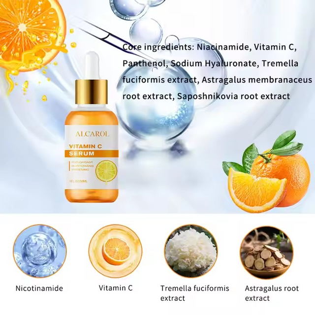 Vitamin C yuz uchun sarum