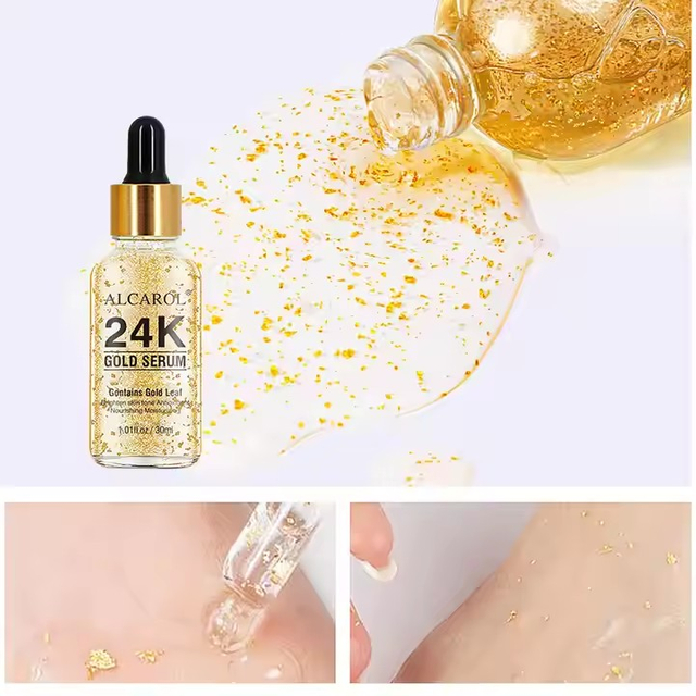 ALCAROL 24K Oltin yuz sarum