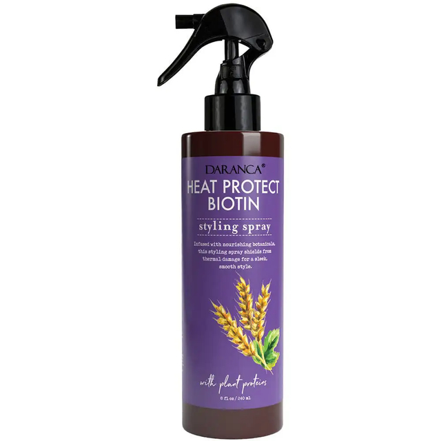 Semprotan Pelindung Panas Rambut Pelembab Protein Alami