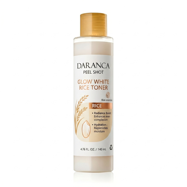 T&oacute;nico facial de arroz Cuidado de la piel Agua brillante